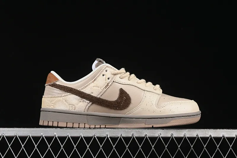 All Categories Nk SB Dunk Series Nk SB Dunk Low Low-top sneakers Nike Dunk Low Panda Prank Winter Dream Romance Royal Beige Low-top casual sneakers HQ1175-240